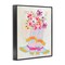 Stupell Industries Yee Haw Floral Cowgirl Framed Giclee Wall Art Design by Stella Chang